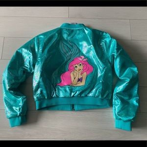 Brand new Disney Ariel bumper jacket